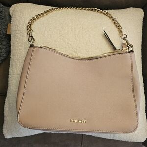 Nine West Taupe Shoulder Bag